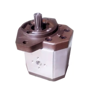 Pompa hydr&aacute;ulica bidireccional del eje de aluminio de poco ruido de la tira 16/32 del diente de la bomba de engranaje 9